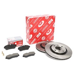 Brake Discs & Pads Set MASTER-SPORT 202201941 OE Ref 4246W1 MASTER SPORT