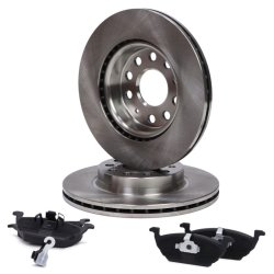 Brake Discs & Pads Set MASTER-SPORT 202202100 OE Ref 1K0615301AC
