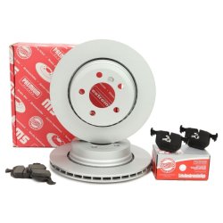 Brake Discs & Pads Set MASTER-SPORT 202202240 OE Ref 34112180421