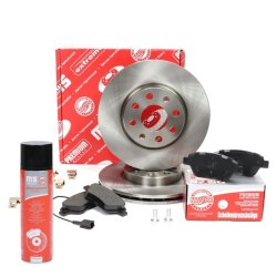 Brake Discs & Pads Set + Cleaner MASTER-SPORT 202202310P OE Ref 55700920