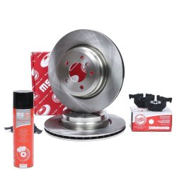Brake Discs & Pads Set + Cleaner MASTER-SPORT 202202360P OE Ref 34216769105