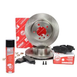 Brake Discs & Pads Set + Cleaner MASTER-SPORT 202202380P OE Ref 34116764641