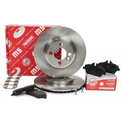 Brake Discs & Pads Set MASTER-SPORT 202202480 OE Ref 34116767143 MASTER SPORT