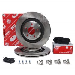 Brake Discs & Pads Set MASTER-SPORT 202202500 OE Ref 95B615601A MASTER SPORT