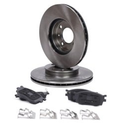 Brake Discs & Pads Set MASTER-SPORT 202202600 OE Ref 517121G000