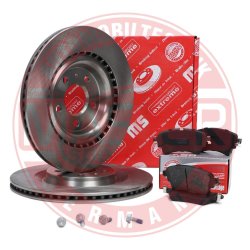 Brake Discs & Pads Set MASTER-SPORT 202202721 OE Ref 95B615601A MASTER SPORT