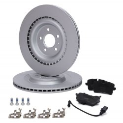 Brake Discs & Pads Set MASTER-SPORT 202202730 OE Ref 4G0698451