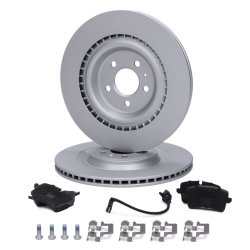 Brake Discs & Pads Set MASTER-SPORT 202202731 OE Ref 4G0698451A