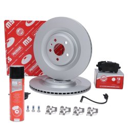 Brake Discs & Pads Set MASTER-SPORT 202202731P OE Ref 4G0698451A