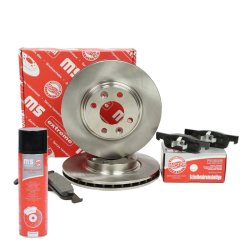 Brake Discs & Pads Set + Cleaner MASTER-SPORT 202202890P OE Ref 402062212R