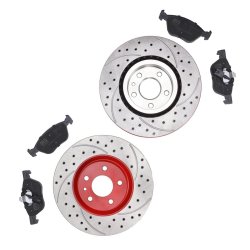 Brake Discs & Pads Set MASTER-SPORT 202221450 OE Ref 46445006