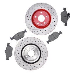 Brake Discs & Pads Set MASTER-SPORT 202221450 OE Ref 46445006 MASTER SPORT