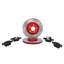 Brake Discs & Pads Set MASTER-SPORT 202221450 OE Ref 46445006 MASTER SPORT