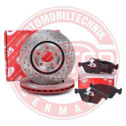Brake Discs & Pads Set MASTER-SPORT 202221450 OE Ref 46445006 MASTER SPORT