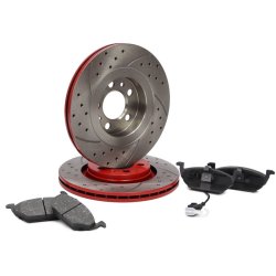 Brake Discs & Pads Set MASTER-SPORT 202221500 OE Ref 1J0615301E