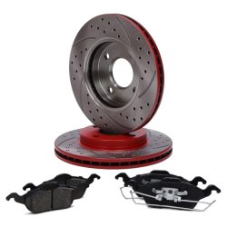 Brake Discs & Pads Set MASTER-SPORT 202221720 OE Ref 1148202 MASTER SPORT