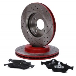 Brake Discs & Pads Set MASTER-SPORT 202221721 OE Ref 1101462