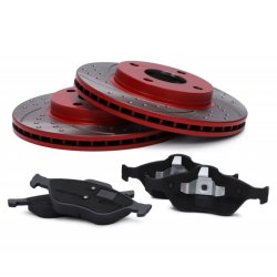 Brake Discs & Pads Set MASTER-SPORT 202221721 OE Ref 1101462 MASTER SPORT