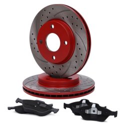Brake Discs & Pads Set MASTER-SPORT 202221721 OE Ref 1101462 MASTER SPORT