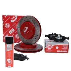 Brake Discs & Pads Set MASTER-SPORT 202221721P OE Ref 1101462