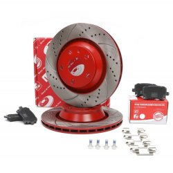 Brake Discs & Pads Set MASTER-SPORT 202222420 OE Ref 8J0615601A MASTER SPORT