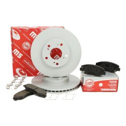 Brake Discs & Pads Set MASTER-SPORT 202301090 OE Ref 45251S7AN10 MASTER SPORT