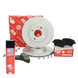 Brake Discs & Pads Set + Cleaner MASTER-SPORT 202301220P OE Ref 1751584