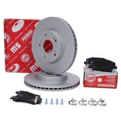 Brake Discs & Pads Set MASTER-SPORT 202351100 OE Ref 45251S7AE10 MASTER SPORT