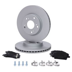 Brake Discs & Pads Set MASTER-SPORT 202351100 OE Ref 45251S7AE10 MASTER SPORT