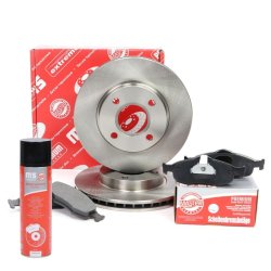 Brake Discs & Pads Set + Cleaner MASTER-SPORT 202401200P OE Ref 4056029