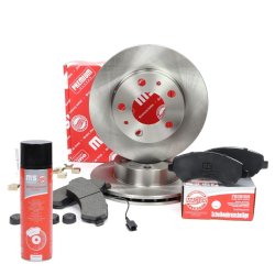 Brake Discs & Pads Set + Cleaner MASTER-SPORT 202401380P OE Ref 1607872280