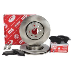 Brake Discs & Pads Set MASTER-SPORT 202401580 OE Ref 410601241R MASTER SPORT