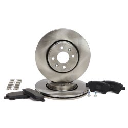 Brake Discs & Pads Set MASTER-SPORT 202401580 OE Ref 410601241R MASTER SPORT
