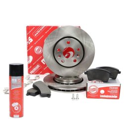 Brake Discs & Pads Set + Cleaner MASTER-SPORT 202402220P OE Ref 4154200001