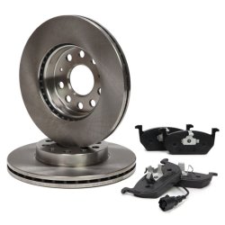 Brake Discs & Pads Set MASTER-SPORT 202402580 OE Ref 5Q0698151C