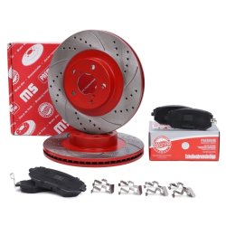 Brake Discs & Pads Set MASTER-SPORT 202421960 OE Ref 26300AE060 MASTER SPORT