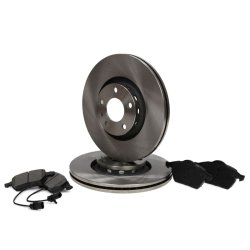 Brake Discs & Pads Set MASTER-SPORT 202501370 OE Ref 4B0698151N