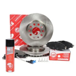 Brake Discs & Pads Set MASTER-SPORT 202501451P OE Ref 1K0615301T