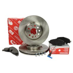 Brake Discs & Pads Set MASTER-SPORT 202501580 OE Ref 1K0615301AA