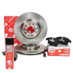 Brake Discs & Pads Set MASTER-SPORT 202501581P OE Ref 1K0615301AA