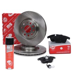 Brake Discs & Pads Set MASTER-SPORT 202501582P OE Ref 7N0698151