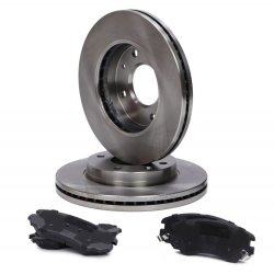 Brake Discs & Pads Set MASTER-SPORT 202501770 OE Ref 581011FE01