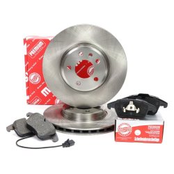 Brake Discs & Pads Set MASTER-SPORT 202501840 OE Ref 8K0615301 MASTER SPORT