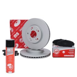 Brake Discs & Pads Set + Cleaner MASTER-SPORT 202501890P OE Ref 45251SJHE10