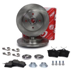 Brake Discs & Pads Set MASTER-SPORT 202513870 OE Ref 1611840880 MASTER SPORT
