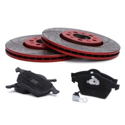 Brake Discs & Pads Set MASTER-SPORT 202521130 OE Ref 1J0615301C MASTER SPORT