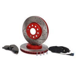 Brake Discs & Pads Set MASTER-SPORT 202521451 OE Ref 1K0615301T