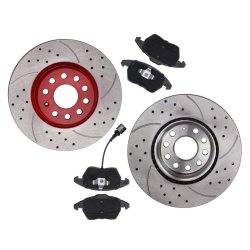 Brake Discs & Pads Set MASTER-SPORT 202521581 OE Ref 1K0698151