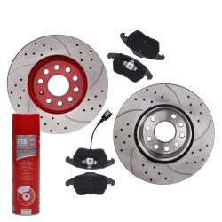 Brake Discs & Pads Set MASTER-SPORT 202521581P OE Ref 1K0698151