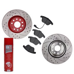 Brake Discs & Pads Set MASTER-SPORT 202521582P OE Ref 7N0698151